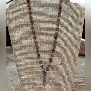 Gemstone Bead Necklace